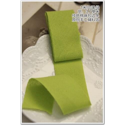 Dailylike Cotton Ribbons Cotton Strips Fabric Ribbon Patchwork Textile for Wrapping Fabric Edges Sewing Fabric DIY Gift Wrapping