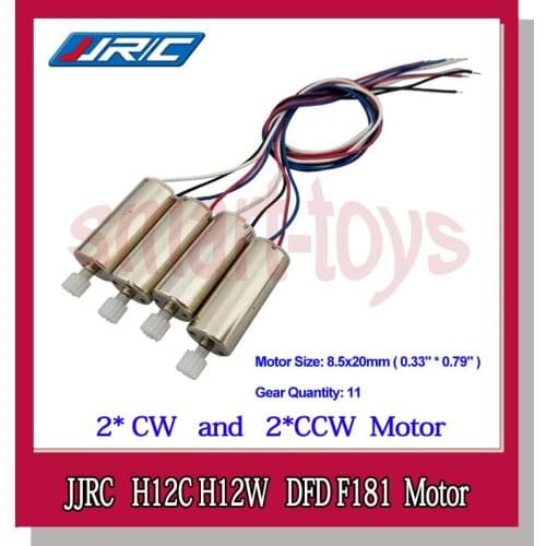 DFD F181 JJRC H12C H12W Motor Original 11T Plastic teeth for JJRC H12W H12C Motor RC Drone Quadcopter