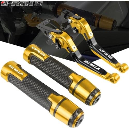 For Honda VTR 1000 VTR1000 F FV FW FX IRESTORM 1997 1998-2004 Motorcycle CNC Adjustable Brake Clutch Lever Handle Hand Grips
