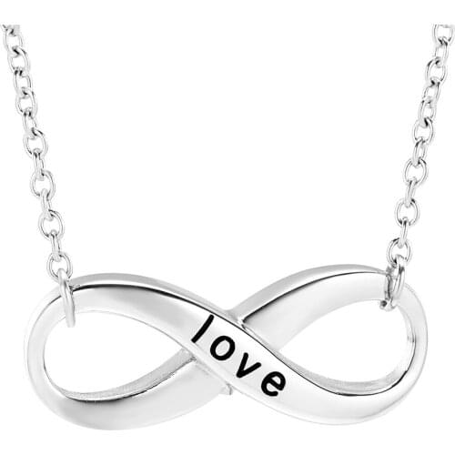 J888 Infinity Love Cremation Urn Necklace for Ashes for Women Stainless Steel Keepsake Memorial Gift Jewelry for Loved Ashes