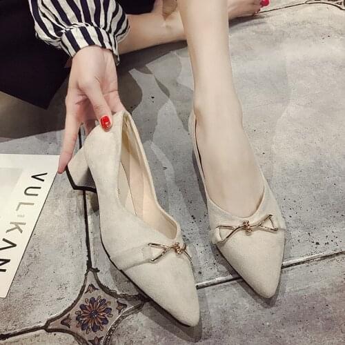 New Women Shoes Pumps Shoes Wedding Shoes Satin Pointed Toe Thin High Heels Slip-On String Lady Party Female Shoes U14-24