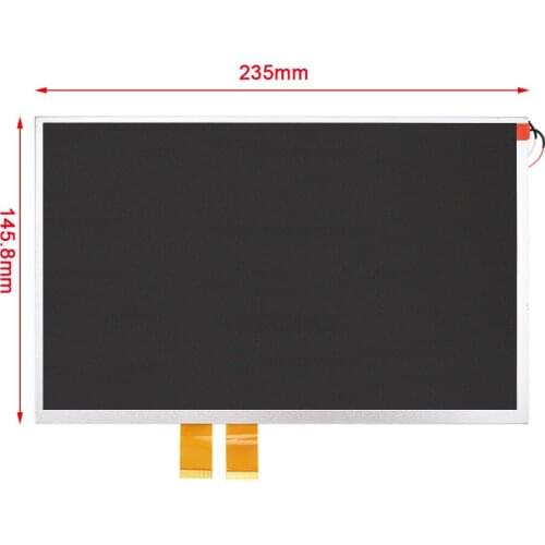 10.2" LCD Screen Display Panel for Innolux AT102TN03 V.8 800(RGB)×480 No Touch