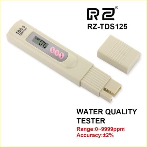 Portable Pen Digital PH TDS Meter Tester 0.01 High Accurate Filter Measuring Water Quality Purity test tool RZ-TDS125