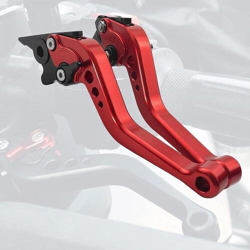 Motorcycle Brake Clutch Levers Short Adjustment Levers CNC Aluminum for Honda CBR 600 F2,F3,F4,F4i 1991-2007 CB599 CB600 HORNET