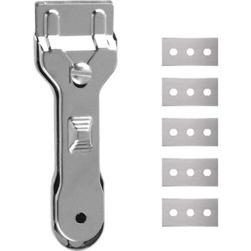 Glass Ceramic Hob Scraper Oven Cooker Hob Cleaner Scraper With 10 Replacement Blades Removing Wallpaper Sticker