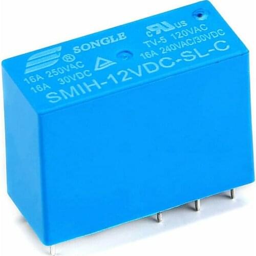 SMIH-12VDC-SL-C General Purpose SPDT 12V 16A Relay - Pack of 2