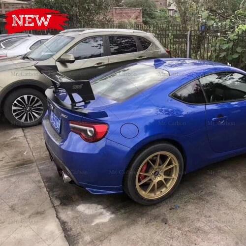 CARBON TRUNK WING LIP FOR FT86 BRZ STI STYLE 2 GENERATION CARBON FIBER GT SPOILER TRIM BODY KIT TUNING PARTS FOR BRZ FT86