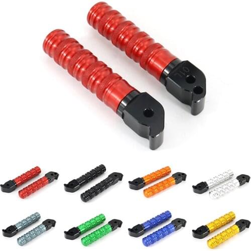 Rear Foot Peg Footpeg Rest Fit For Honda CB600F Hornet CB1000R CBR 600RR CBR900RR CBR 1000RR VTR1000 Rear Passenger Footpegs