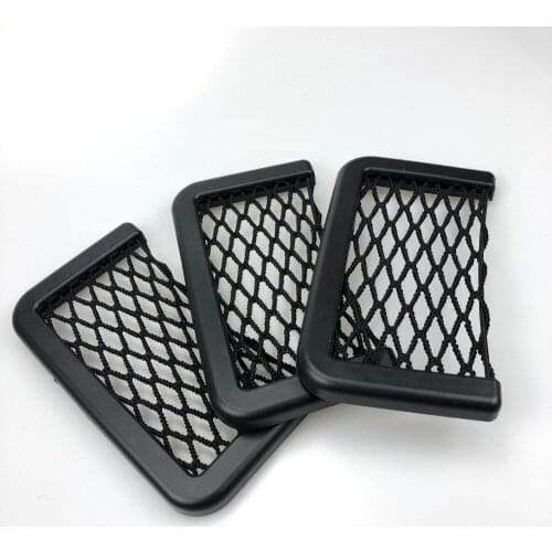 Car Storage Net Mesh Bag For Toyota SIENTA Vellfire Verso PROACE Hilux Tacoma Tundra 4Runner FT-EV FT-HT FT-AC AYGO