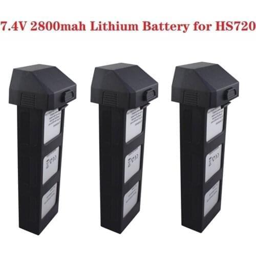 1/2/3/5PCS 7.4V 2800mah Lithium Battery for HS720 Folding Brushless Quadcopter Accessories Remote Control UAV Lithium Battery