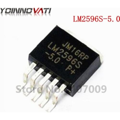 10pcs LM2596S-5.0 LM2596SX-5.0 TO-263 LM2596-5.0 Switching regulator R 926-LM2596S-5.0/NOPB New Original