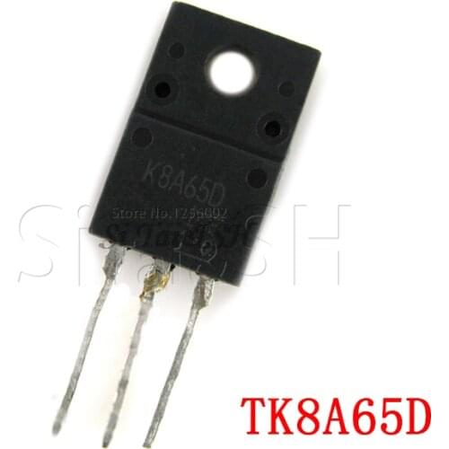 10PCS TK8A65D TO-220F K8A65D TO220F TK8A65 TO-220 650V 8A new original