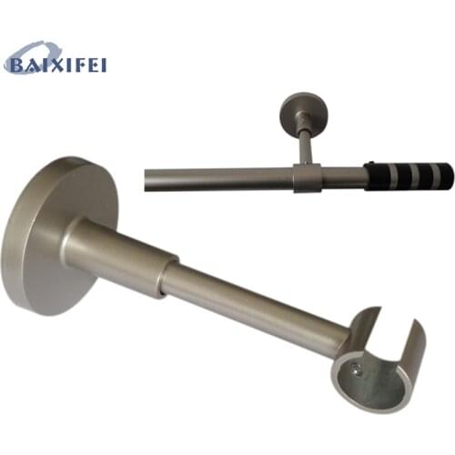 2 Pcs D16mm Curtain Rod Decorative Multifunctional bracket 10.5cm , Window Decoration