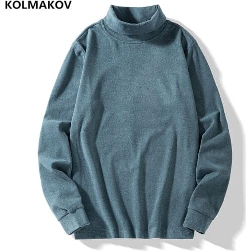 2021 new arrival spring high quality long sleeve t-shirts men,Autumn mens business Casual t-shirt plus-size M-XXXL