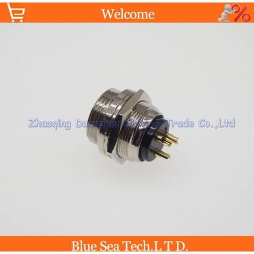 3 Pin 16mm female Wire panel connector,GX16 Plug for aviation,computer ect.reversed assembling type ,circular connector