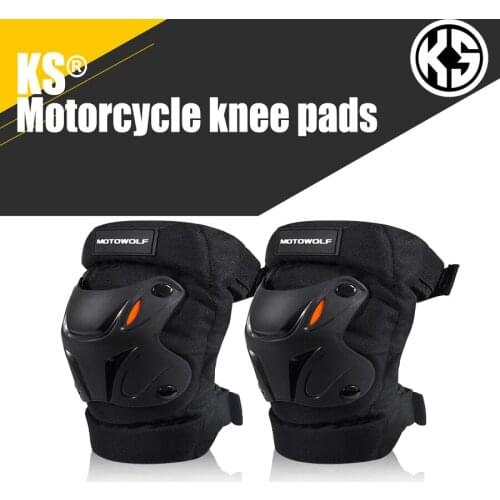 Motorcycle anti-fall short 4pcs knee pads and elbow pads outdoor comfortable and breathable riding protective