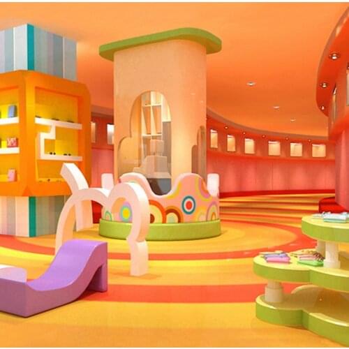 5x7ft Childrens Entertainment City Photography Backdrops Photo Props Studio Background