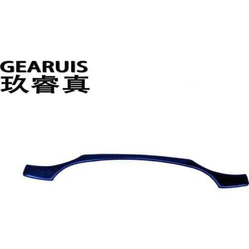 Car Styling Dashboard Trim Ring Decoration Frame Black Stainless Steel Sticker For Audi A3 8V Sedan Hatchback Sportback 2013-17