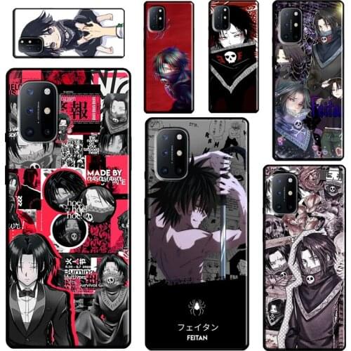 Feitan HxH Anime For OnePlus 9 Pro 8 Pro Nord 8T 9R Case Cover For Realme 8 Pro 6 7 Q3 Pro GT C21 C11 C3