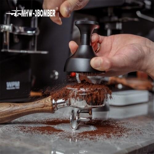 58MM Needle Type Coffee Tamper Coffee Distributor Leveler Tool Coffee Powder Manual Barista Powder Coffee Espresso Latte Tools
