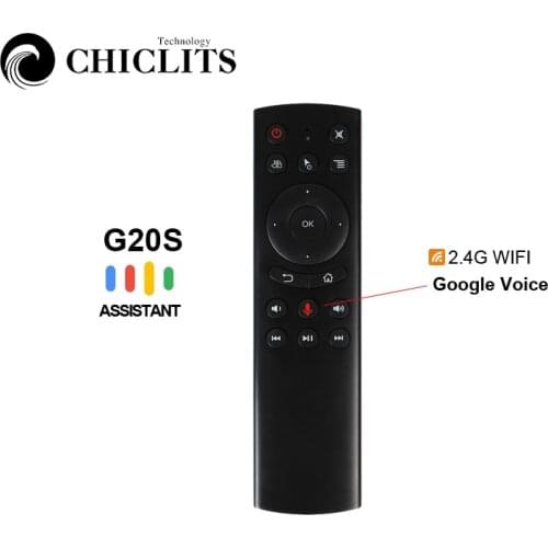 G20 2.4G wireless remote control Voice Control G20S Fly Air Mouse Keyboard Motion Sensing Mini Remote Control For Android TV Box