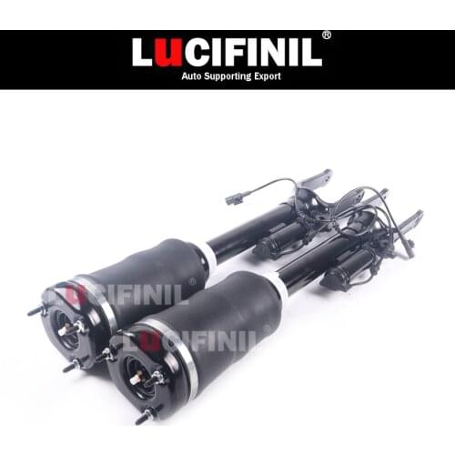 LuCIFINIL New 2pcs Air Spring Front With Sensor Air Suspension Air Ride Assembly Fit Mercedes-Benz W164 1643206013