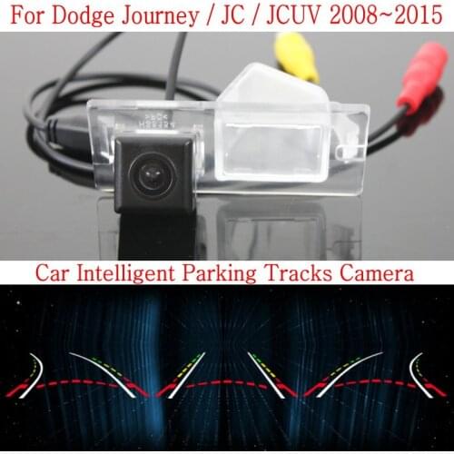 Lyudmila Car Intelligent Parking Tracks Camera FOR Dodge Journey / JC / JCUV 2008~2015 / HD Back up Reverse Rear View Camera