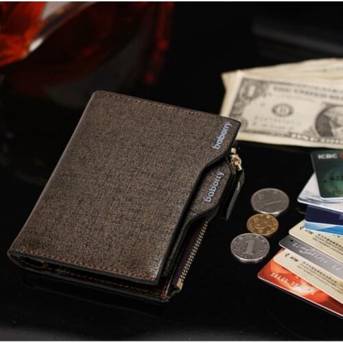 Fashion Small Luxury Famous Brand Men Wallets Male Clutch Coin Purses Walet Bag Cuzdan Money Portfolio Portomonee Pocket Vallet
