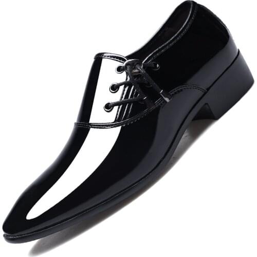 Mens casual luxury flat shoes office shoes mens driving soft bottom dance shoes comfortable non-slip fashion mens shoes