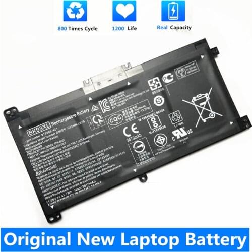 CSMHY Original BK03XL Laptop Battery For HP Pavilion 14-BA001ns X360 14 14m 14-BA000 HSTNN-LB7S HSTNN-UB7G TPN-W125 916366-541