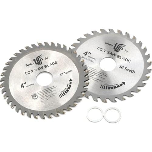 30T/40T TCT General Wood Cutting 110 Mm Saw Blade Carbide Tipped Wood Cutting Disc For DIY&Decoration