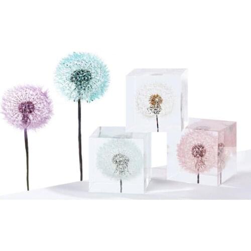 DIY Dandelion Epoxy Resin Filling Dried Flowers UV Resin Natural Flower Epoxy Mold Filler Jewelry Making Accessories Decoration