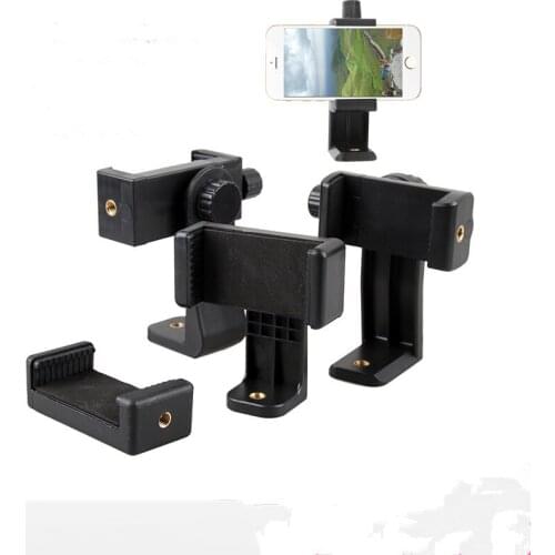 Mobile phone tripod clip video live horizontal and vertical selfie stick fixed universal triangle rotation bracket 15 type