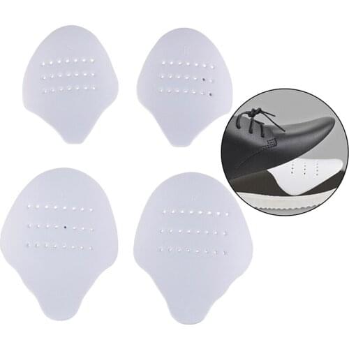 1 Pair Washable Universal Sneaker Shield Shoe Stretcher Keeping Lightweight Toe Cap Support Anti Crease Bending Crack Expander