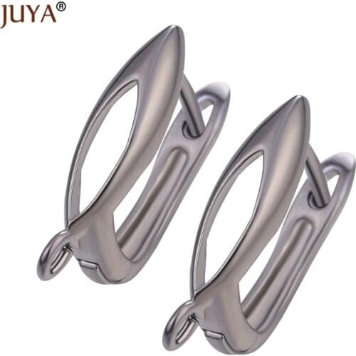 1 Pair High quality copper metal Earring Hook Findings Earrings Clasps Earwire Fittings Accessories