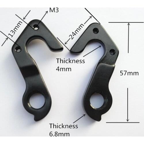 5pc bike gear alloy bicycle rear derailleur hanger for GT Zaskar 100 2011-2013 gt avalanche 2018-19 sport Gt awalanche 9r expert