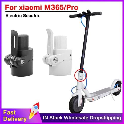 Folding Rod Base Lock For Xiaomi M365 Scooter Folding Pole Stand Rod Base Spare Parts Folding Hook Aluminum Alloy Durable Parts