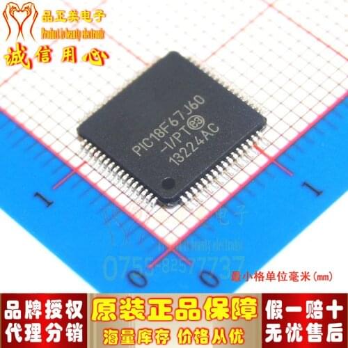 Free Shipping 10pcs/lot PIC18F67J60-I/PT PIC18F67J60 QFP64 New Original