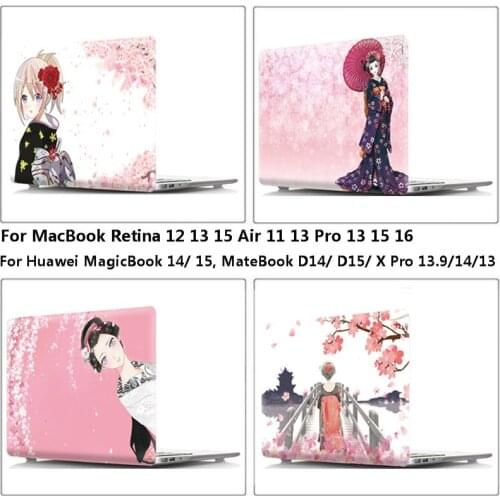Case For Huawei MateBook D15/ D14/ X Pro 13.9/ 13/ 14, MagicBook 15 14 For Macbook Pro 16 15 13 Retina 15 13 12 Air 11 13 Cover
