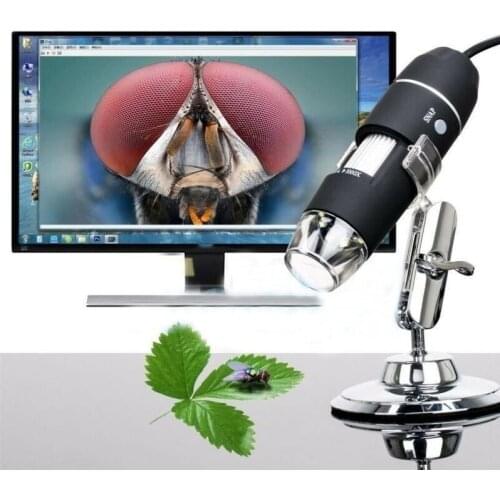 Maxgeek 2MP 500X 8 LED USB Digital Microscope Endoscope Zoom Camera Magnifier