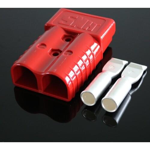 350 A 600 V Red Gray Color SB350 Plug Connector Double Pole with copper Contacts for Solar Panels Caravans Battery