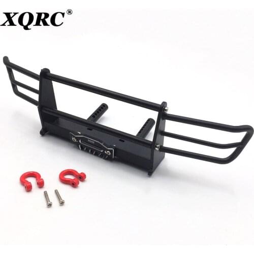 Racing Metal Front Bumper 1/10 1/10 RC Crawler Car Axial SCX10 90046 Traxxas TRX-4 TRX4 car accessories