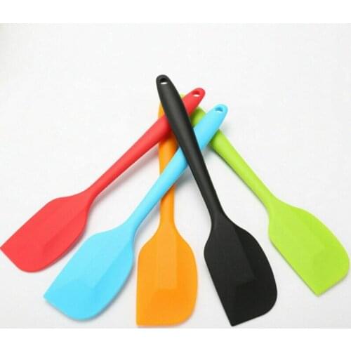 Cake tools Silicone Cream Butter Cake Spatula Mixing Batter Scraper Brush Butter Mixer Cake Brushes Baking Tool Kitchenware