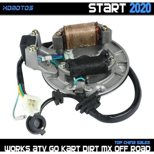 Motorcycles AC Ignition Magneto stator Coil For Lifan LF 50cc 110cc 125cc Horizontal Kick Starter Engines Dirt Pit Bikes