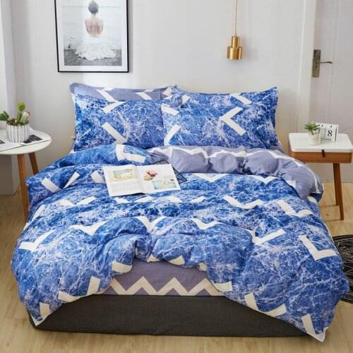 Comforter Bedding Set Flower Pattern Bedding Sets Fashion Comfort Bedlinen Duvet Cover Pillowcase BedSheet 3/4PCS King Twin Size
