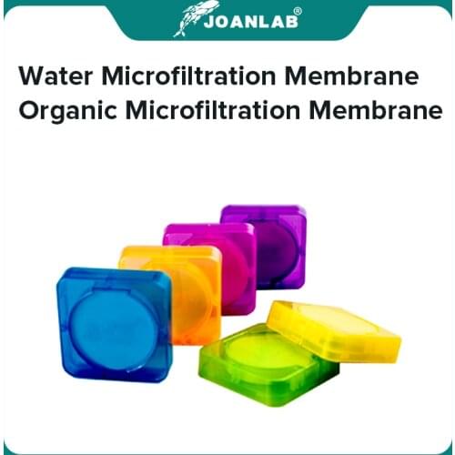 JOANLAB Laboratory Water Microfiltration Membrane Microporous 0.45um 0.22um Organic Microfiltration Membrane Diameter 50mm 100mm