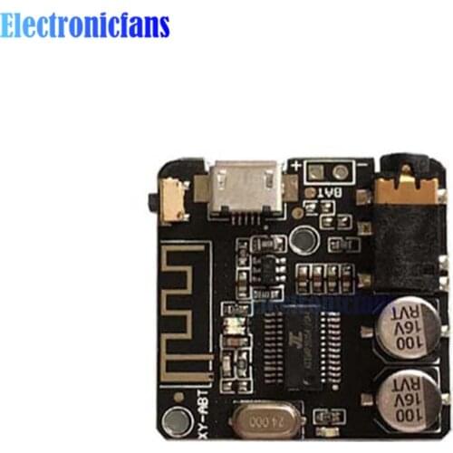 Mini Bluetooth 5.0 Audio Receiver Wireless Decoder Board Amplifier Module MP3 Music Player APP Controller Stereo Decoder Board