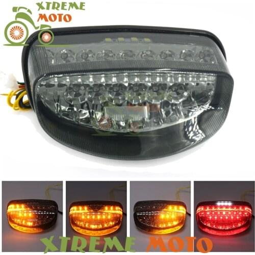 Motorcycle LED Rear Turn Signal Tail Stop Light Lamps Integrated For Honda CBR1000XX CBR 1000 XX Hornet 250 600 1997 1998 97 98