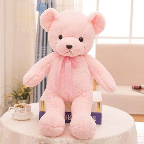 New 35CM Plush Teddy Bear Toys For Boys Stuffed Animals Pet Shop Girls stitch Christmas Gifts One Piece Figure Super Cute