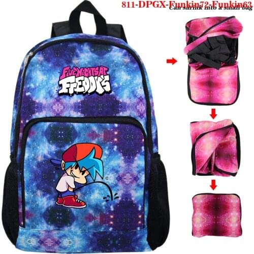 Friday Night Funkin Cartoon Cosplay Schoolbag Men Shoulder Bag Travelbag Fashion Friday Night Funkin Print Backpack Women Plecak